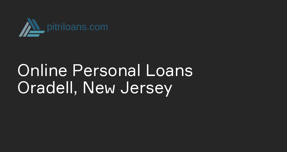 Online Personal Loans in Oradell, New Jersey