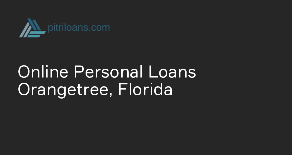 Online Personal Loans in Orangetree, Florida