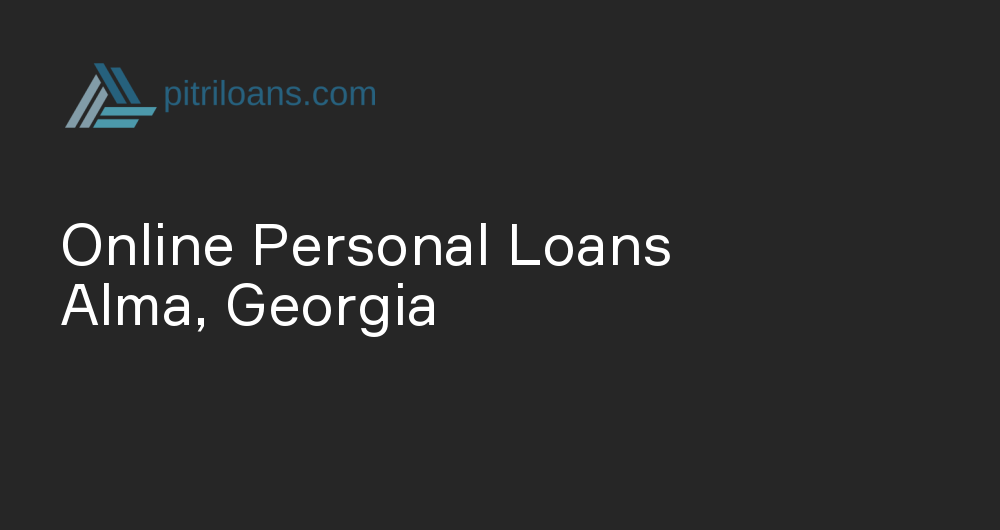 Online Personal Loans in Alma, Georgia