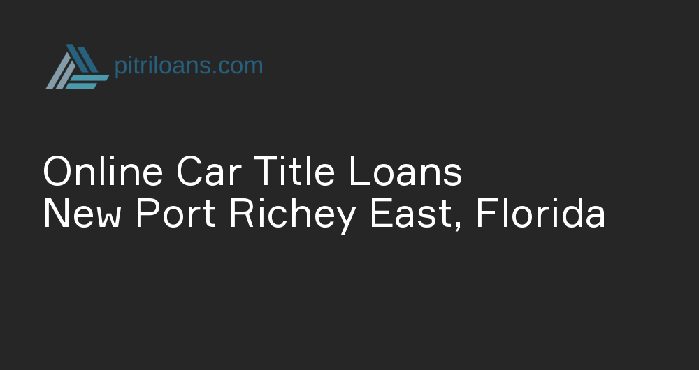 Online Car Title Loans in New Port Richey East, Florida