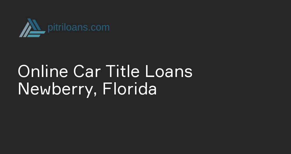 Online Car Title Loans in Newberry, Florida