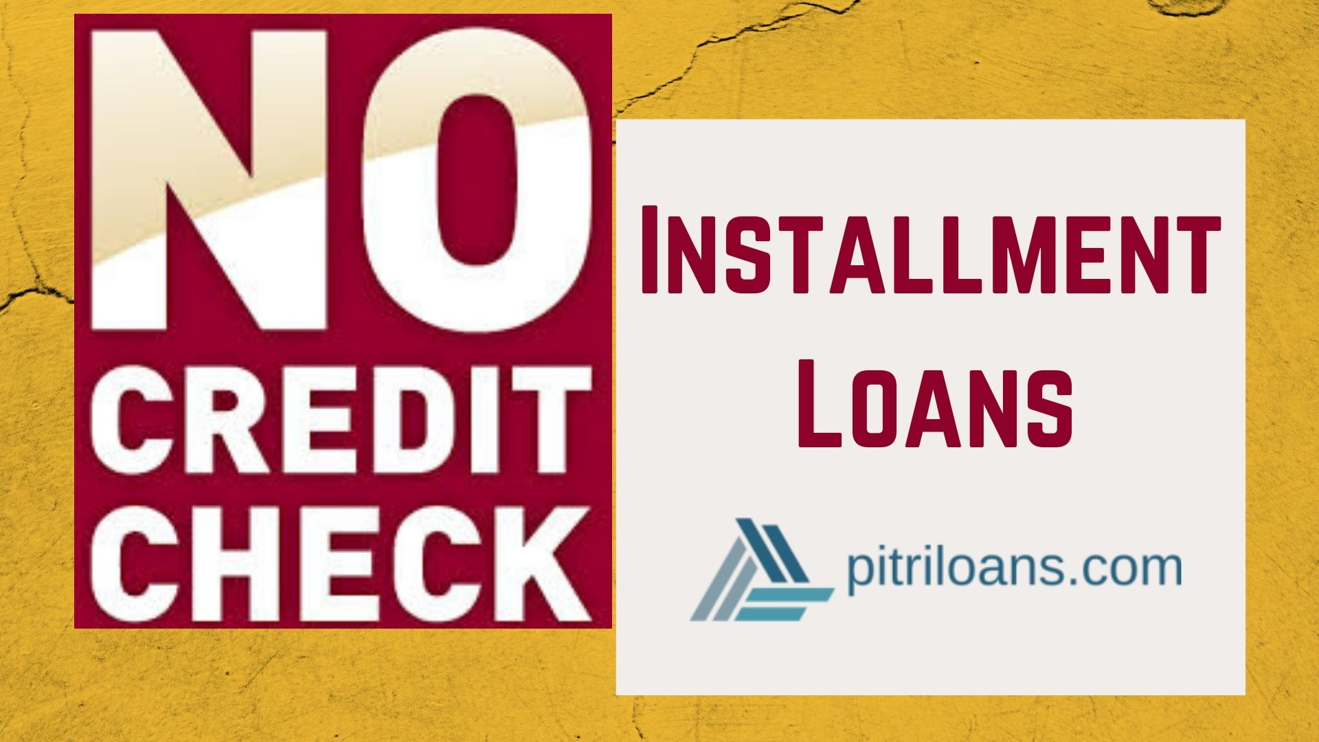 No Credit Check Installment Loans