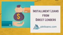Installment Loans from Direct Lenders